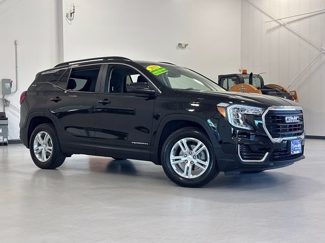 2023 Ebony Twilight Metallic GMC Terrain SLE AWD SUV