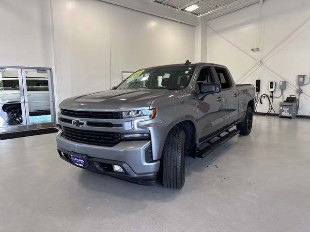 2021 Satin Steel Metallic Chevrolet Silverado 1500 RST 4X4 Truck