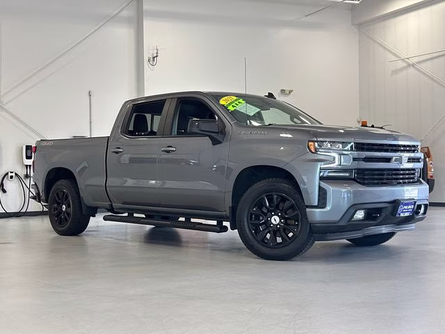 2021 Satin Steel Metallic Chevrolet Silverado 1500 RST 4X4 Truck