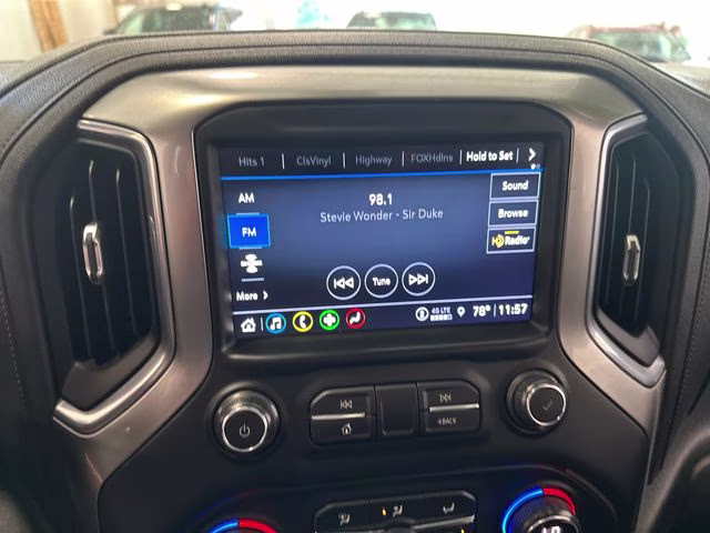 2021 Satin Steel Metallic Chevrolet Silverado 1500 RST 4X4 Truck