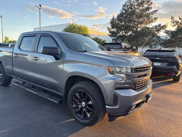 2021 Satin Steel Metallic Chevrolet Silverado 1500 RST 4X4 Truck
