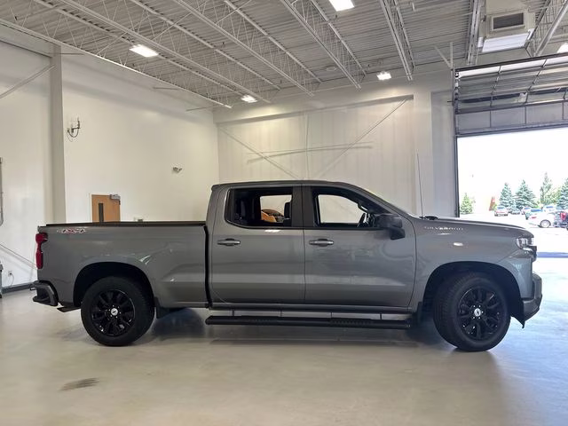 2021 Satin Steel Metallic Chevrolet Silverado 1500 RST 4X4 Truck