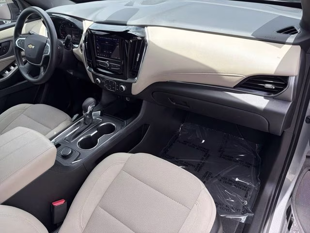 2023 Sterling Gray Metallic Chevrolet Traverse LS FWD SUV