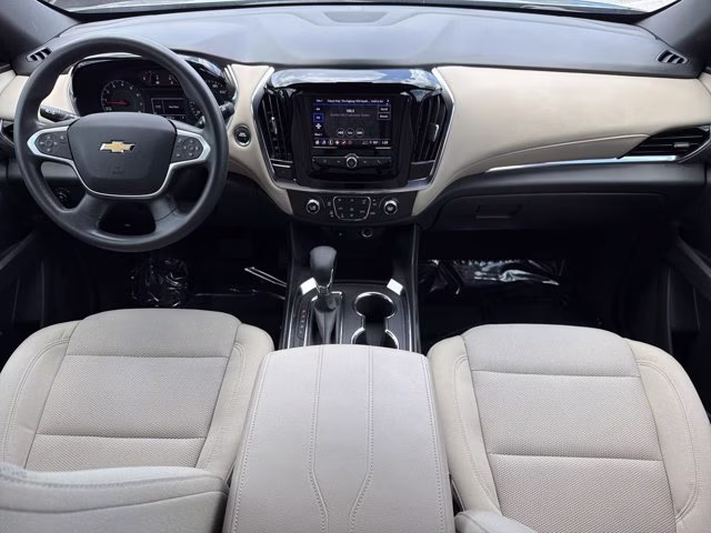 2023 Sterling Gray Metallic Chevrolet Traverse LS FWD SUV
