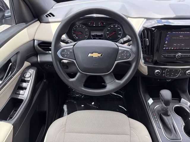 2023 Sterling Gray Metallic Chevrolet Traverse LS FWD SUV