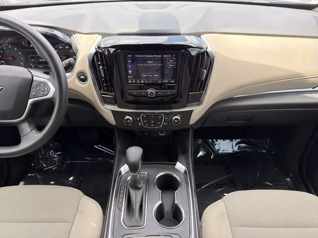 2023 Sterling Gray Metallic Chevrolet Traverse LS FWD SUV