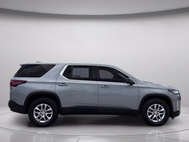 2023 Sterling Gray Metallic Chevrolet Traverse LS FWD SUV
