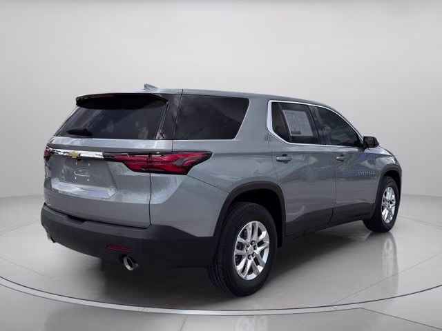 2023 Sterling Gray Metallic Chevrolet Traverse LS FWD SUV