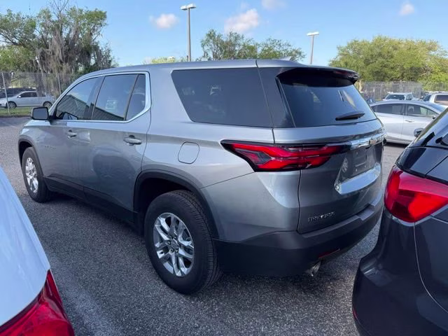 2023 Sterling Gray Metallic Chevrolet Traverse LS FWD SUV