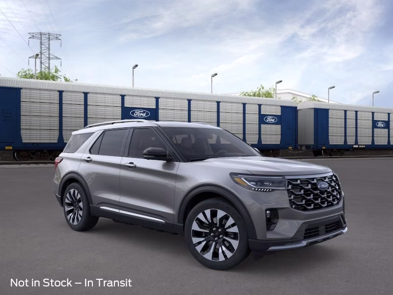 2026 Carbonized Gray Ford Explorer Platinum 4X4 SUV