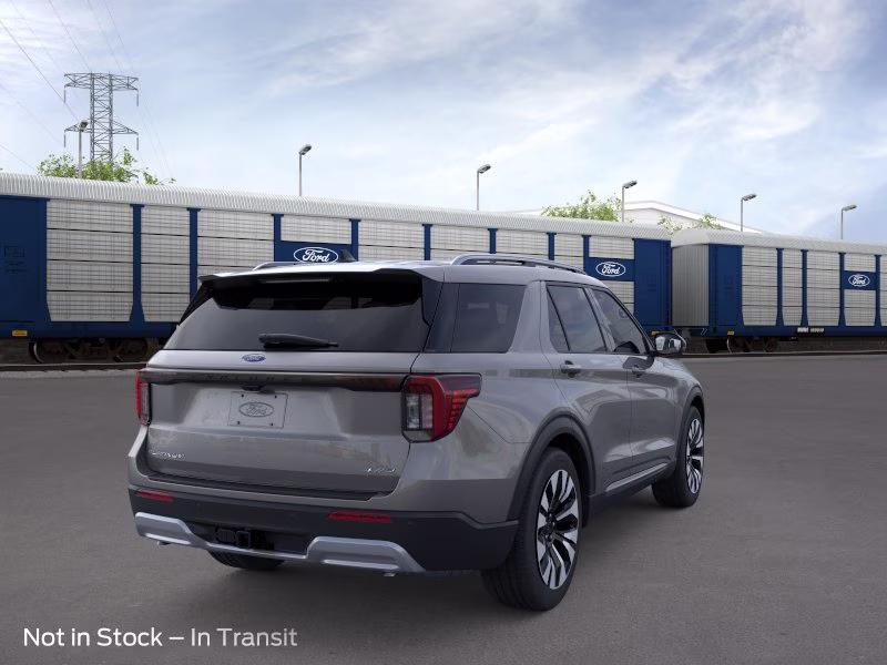 2026 Carbonized Gray Ford Explorer Platinum 4X4 SUV