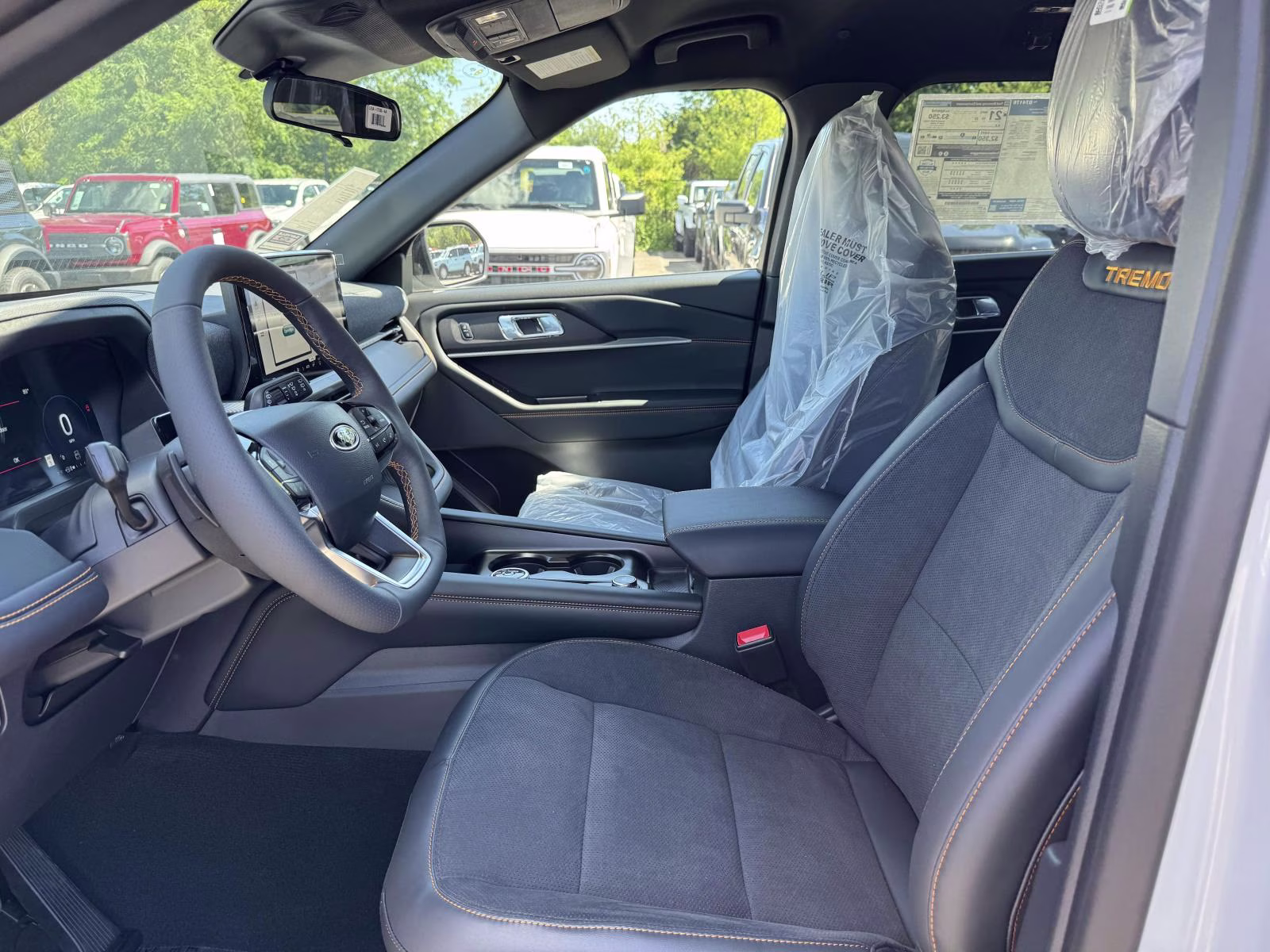 2026 Space White Metallic Ford Explorer Tremor 4X4 SUV