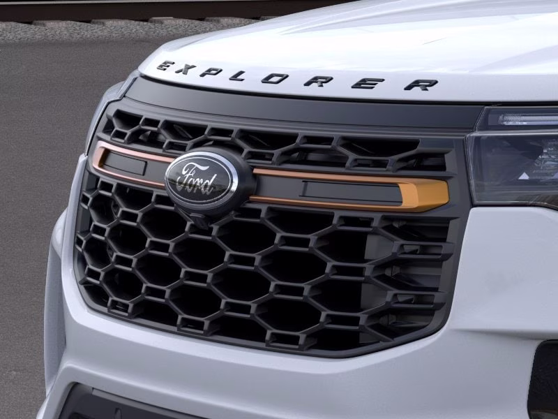 2026 Space White Metallic Ford Explorer Tremor 4X4 SUV