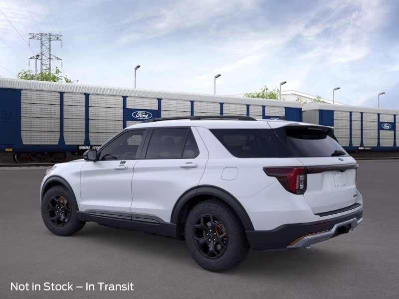 2026 Space White Metallic Ford Explorer Tremor 4X4 SUV