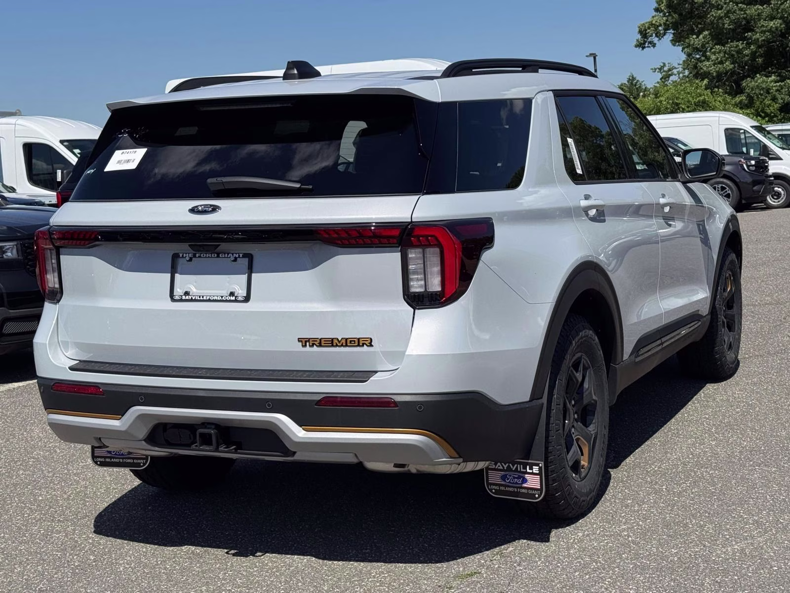 2026 Space White Metallic Ford Explorer Tremor 4X4 SUV