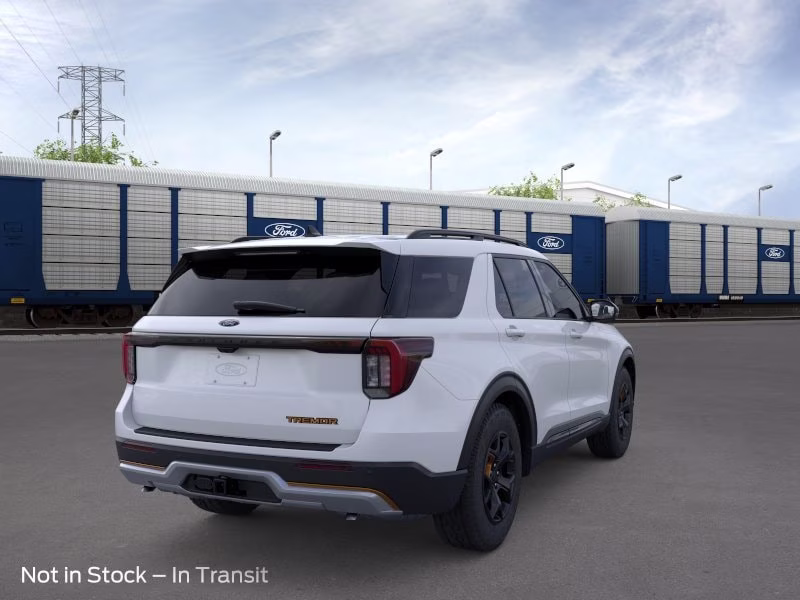 2026 Space White Metallic Ford Explorer Tremor 4X4 SUV