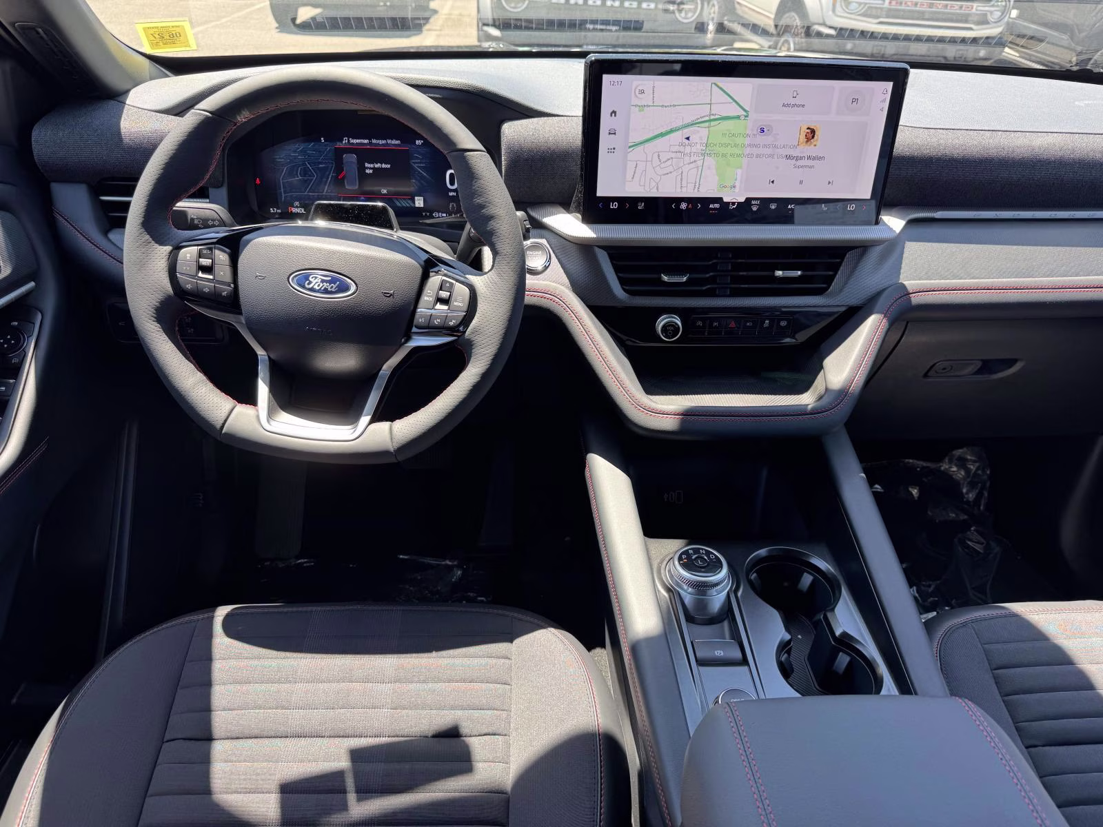 2026 Black Ford Explorer ST-Line 4X4 SUV