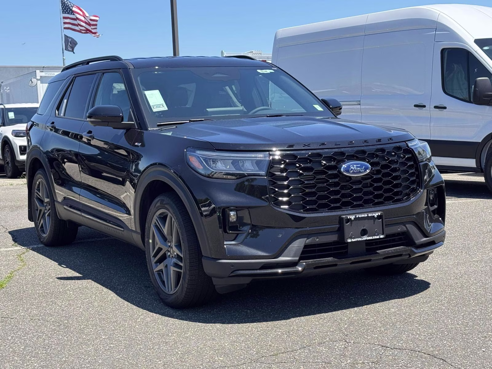 2026 Black Ford Explorer ST-Line 4X4 SUV