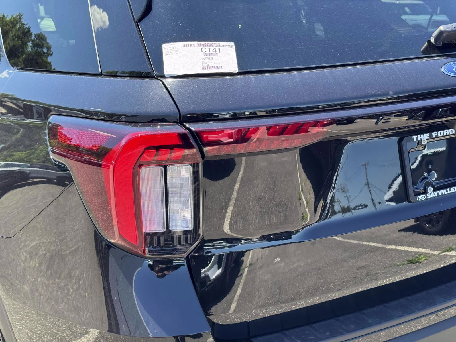 2026 Black Ford Explorer ST-Line 4X4 SUV