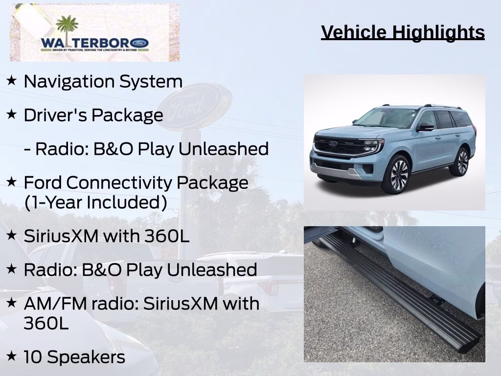 2026 Glacier Gray Metallic Tri-Coat Ford Expedition Platinum 4X4 SUV