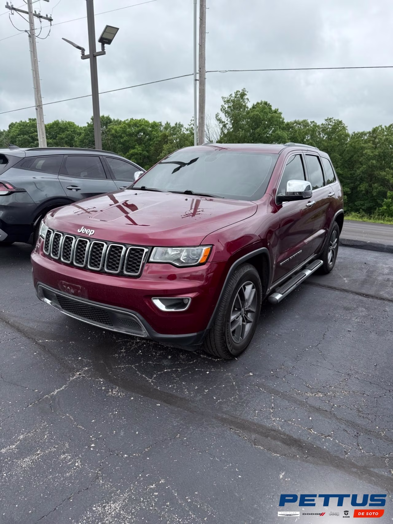 2018 RED Jeep Grand Cherokee Limited RWD SUV