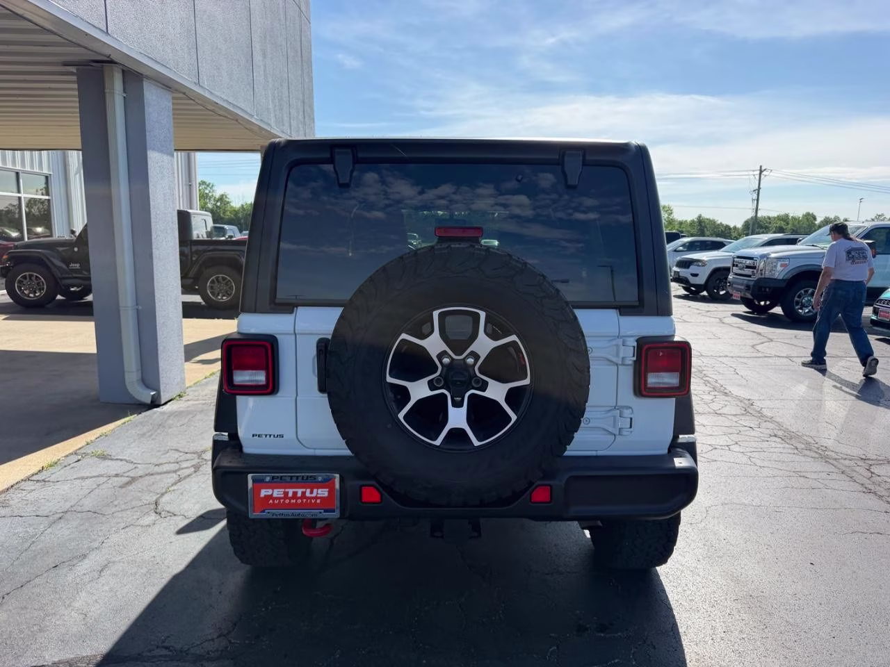2022 Bright White Clearcoat Jeep Wrangler Unlimited Rubicon 4X4 SUV