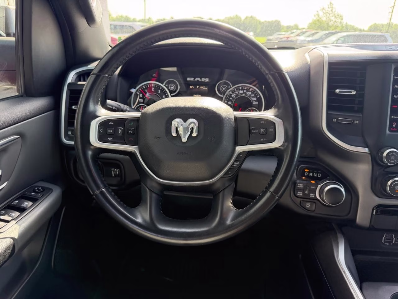 2021 Flame Red Clearcoat Ram 1500 Big Horn/Lone Star 4X4 Truck