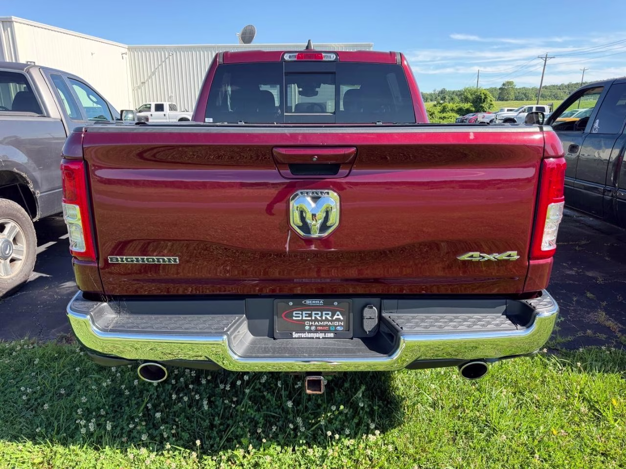 2021 Flame Red Clearcoat Ram 1500 Big Horn/Lone Star 4X4 Truck