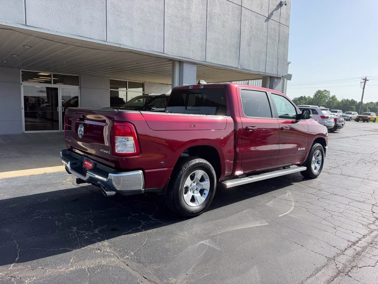2021 Flame Red Clearcoat Ram 1500 Big Horn/Lone Star 4X4 Truck