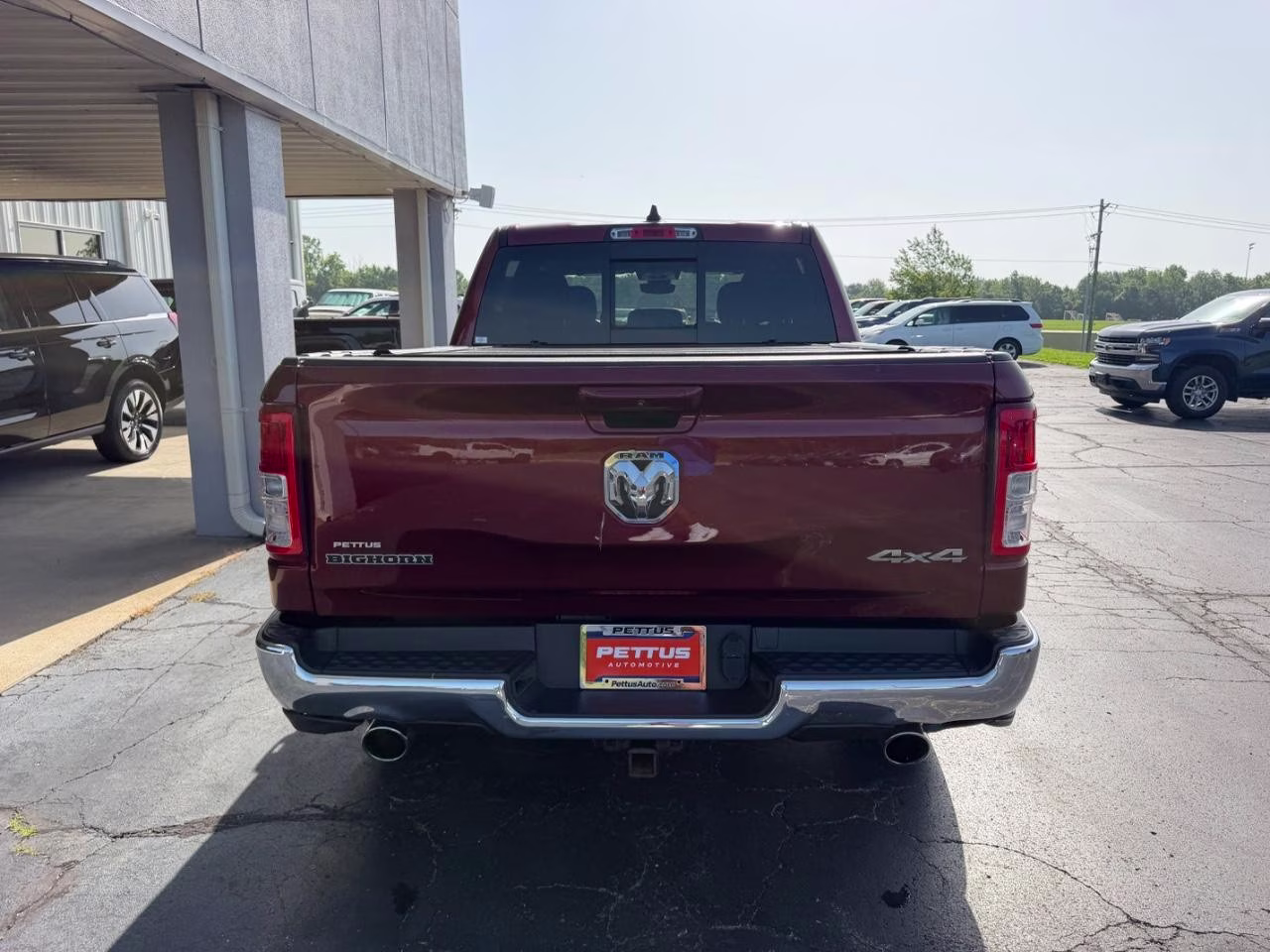 2021 Flame Red Clearcoat Ram 1500 Big Horn/Lone Star 4X4 Truck