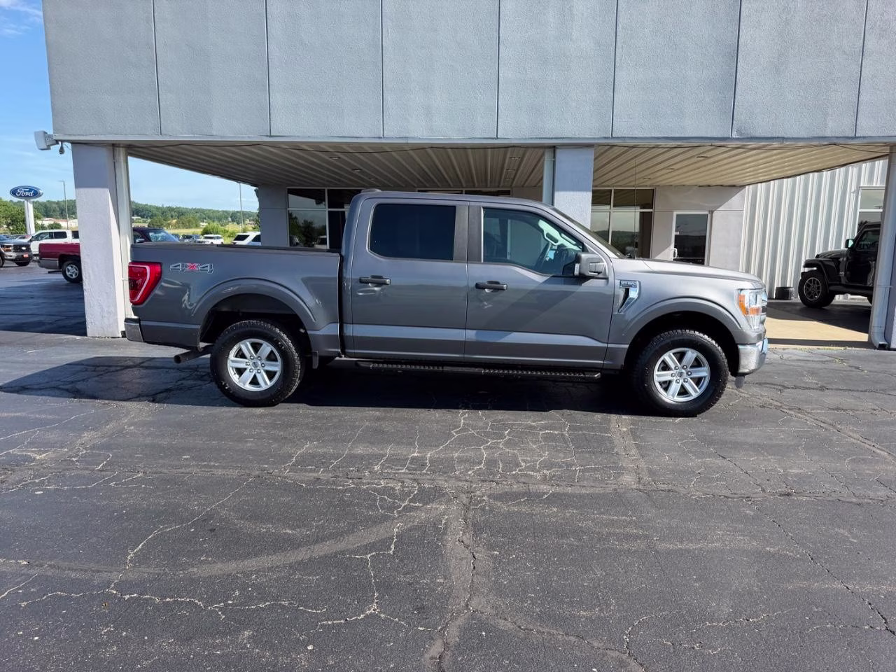 2021 Carbonized Gray Metallic Ford F-150 XLT 4X4 Truck