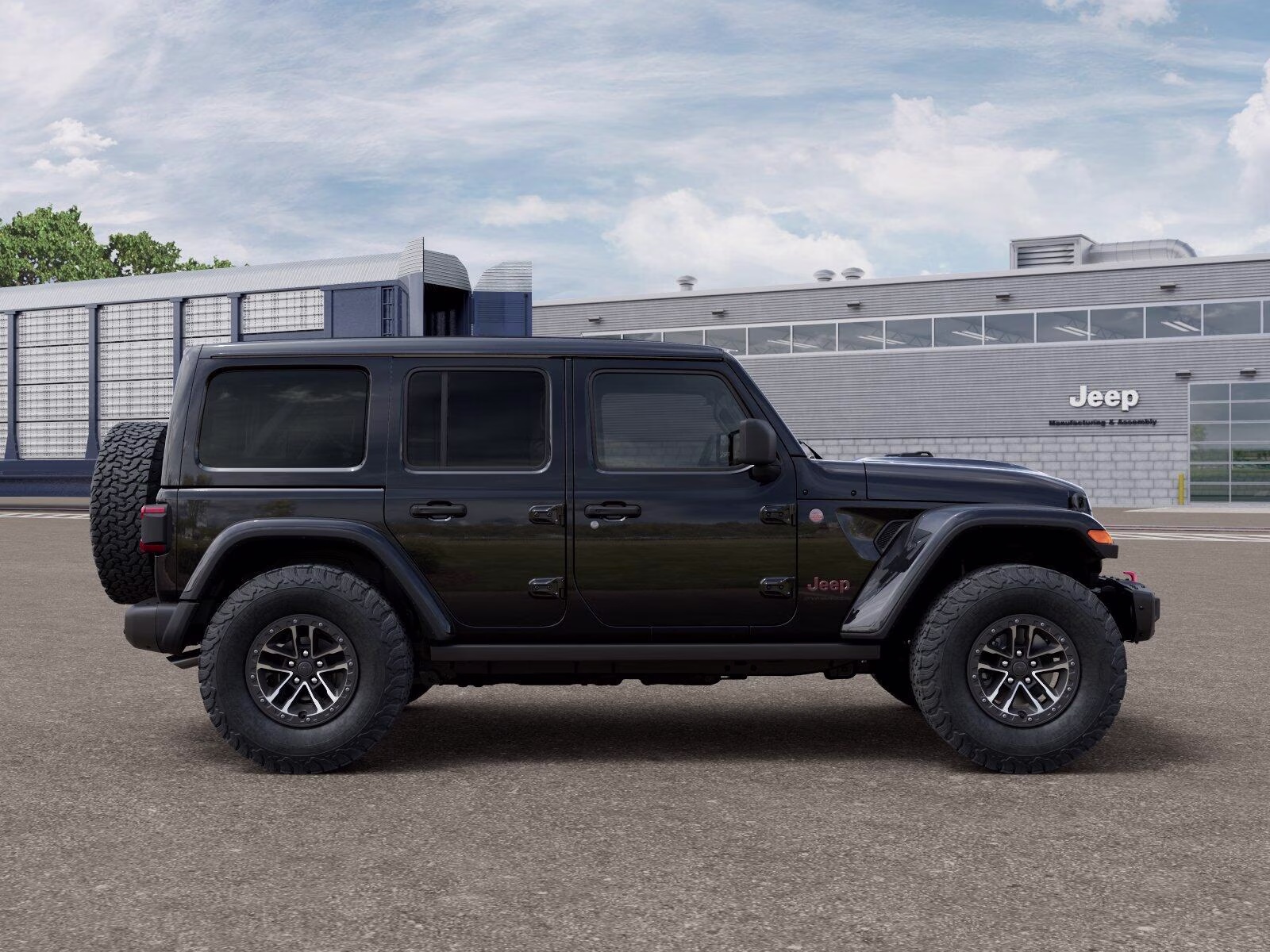 2026 Black Clear Coat Jeep Wrangler Wrangler 4-door Rubicon X 4X4 4-door