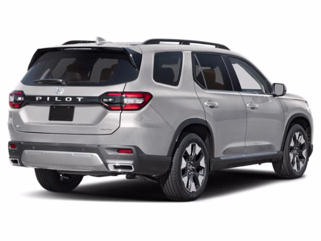 2026 Solar Silver Metallic Honda Pilot Elite AWD SUV