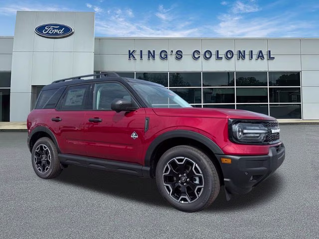2026 Ruby Red Metallic Tinted Clearcoat Ford Bronco Sport Outer Banks 4X4 SUV