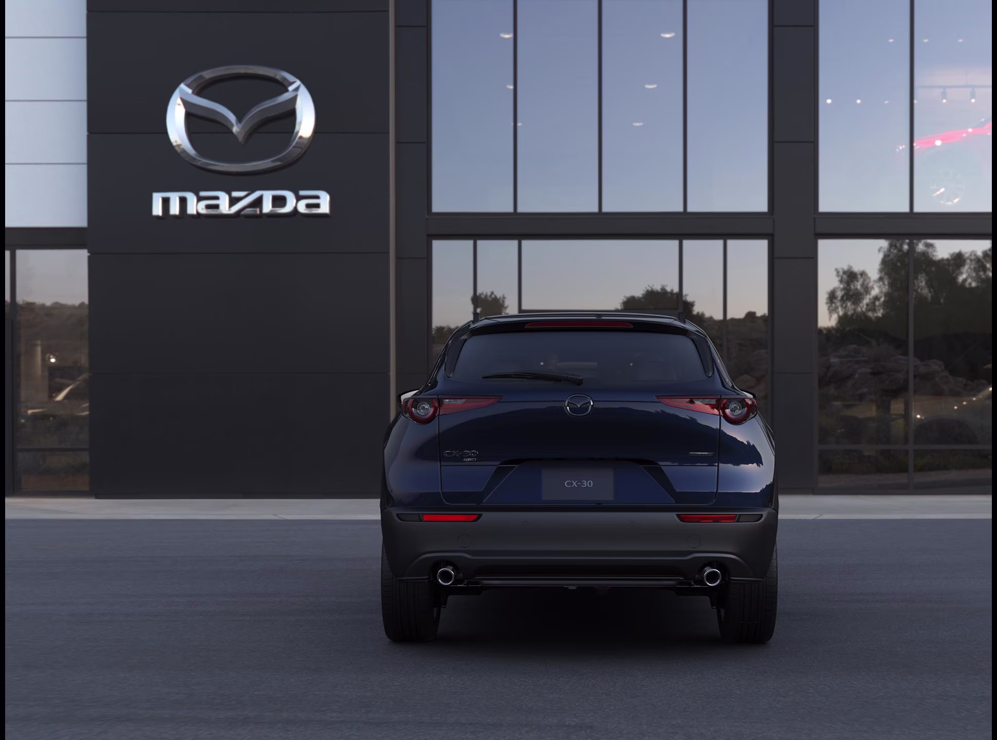 2026 Deep Crystal Blue Mica Mazda Mazda CX-30 2.5 S Aire Edition AWD SUV