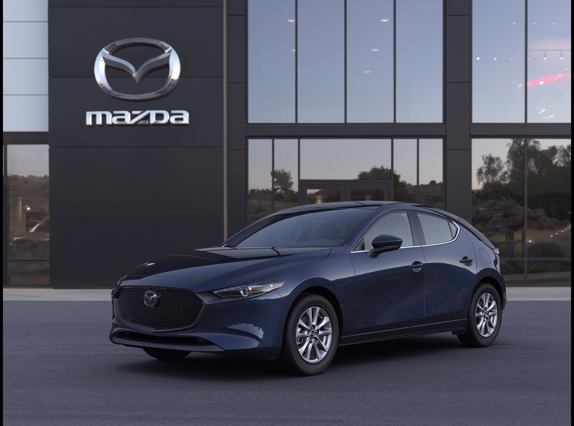 2026 Deep Crystal Blue Mica Mazda Mazda3 Hatchback 2.5 S FWD Hatchback