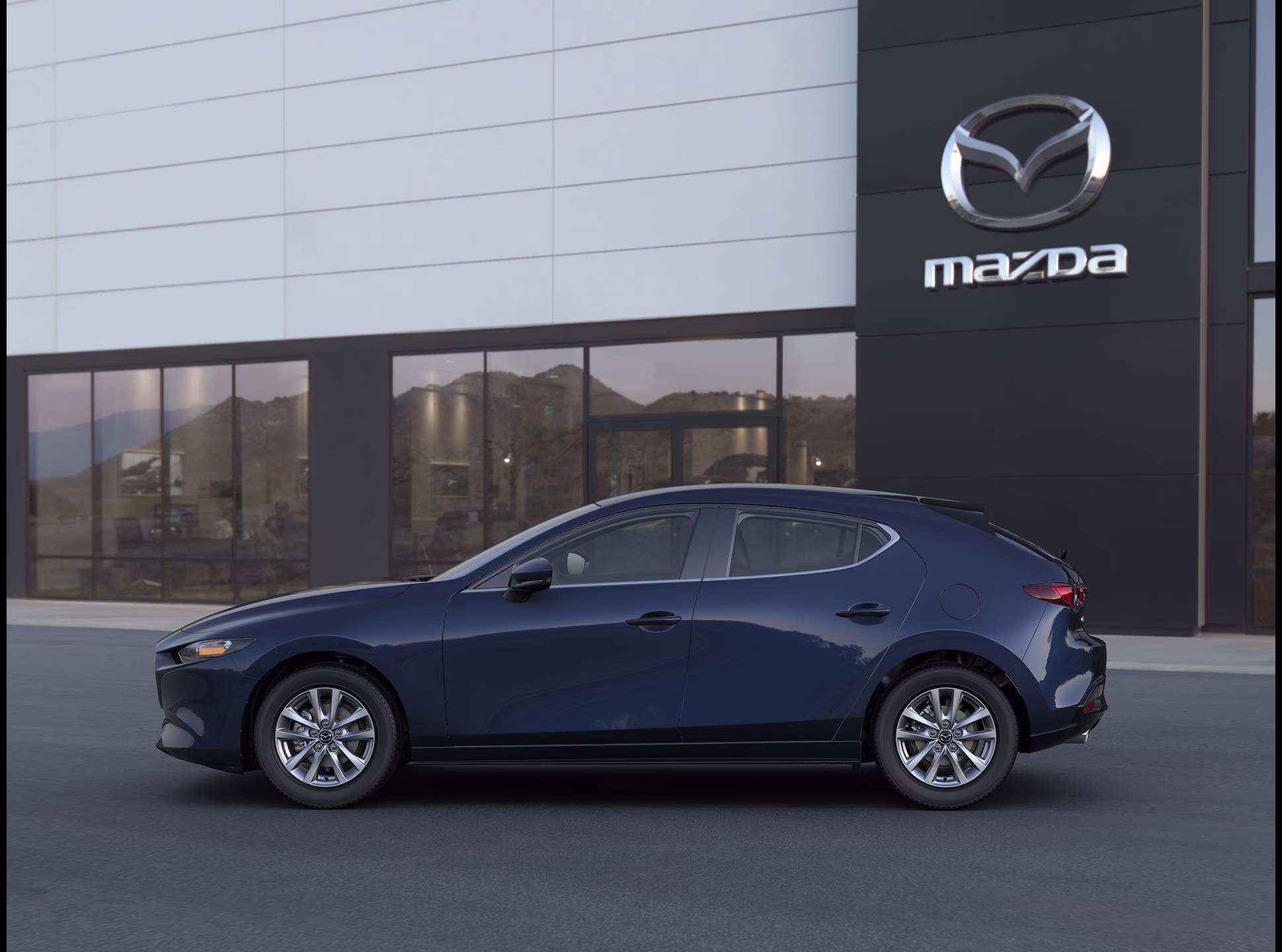 2026 Deep Crystal Blue Mica Mazda Mazda3 Hatchback 2.5 S FWD Hatchback