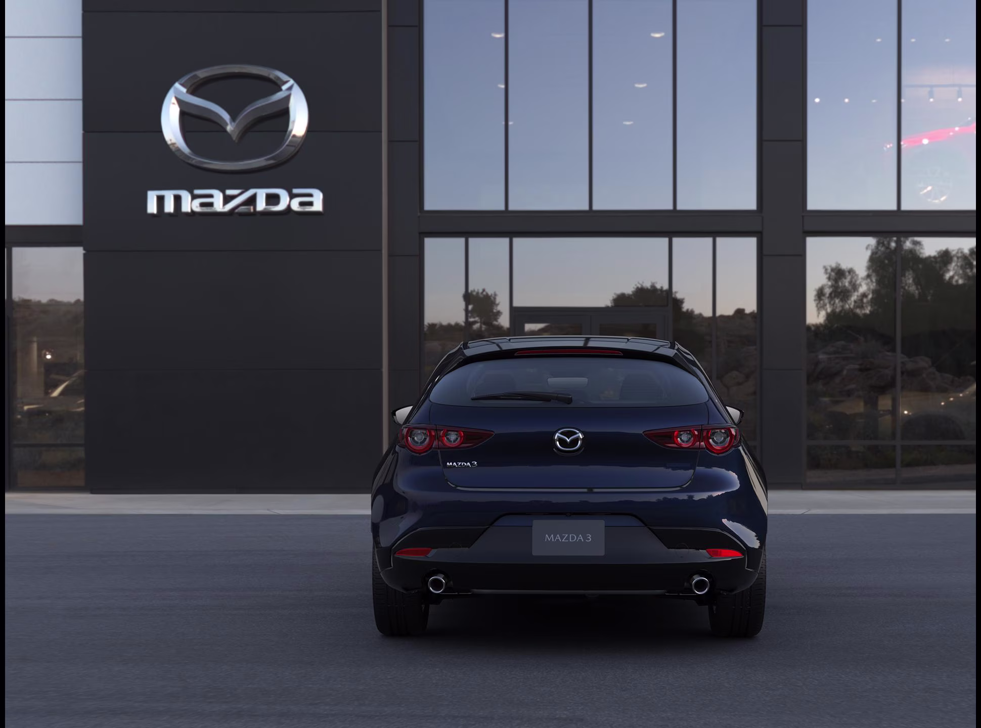 2026 Deep Crystal Blue Mica Mazda Mazda3 Hatchback 2.5 S FWD Hatchback