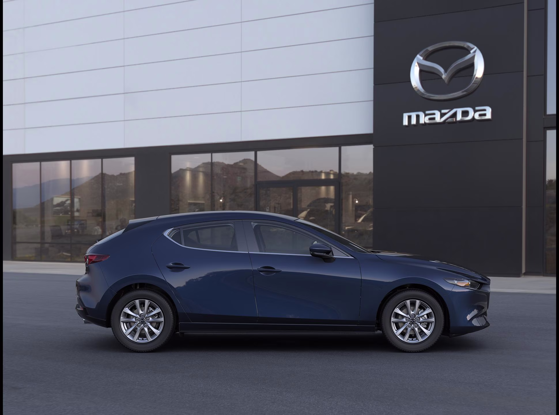 2026 Deep Crystal Blue Mica Mazda Mazda3 Hatchback 2.5 S FWD Hatchback