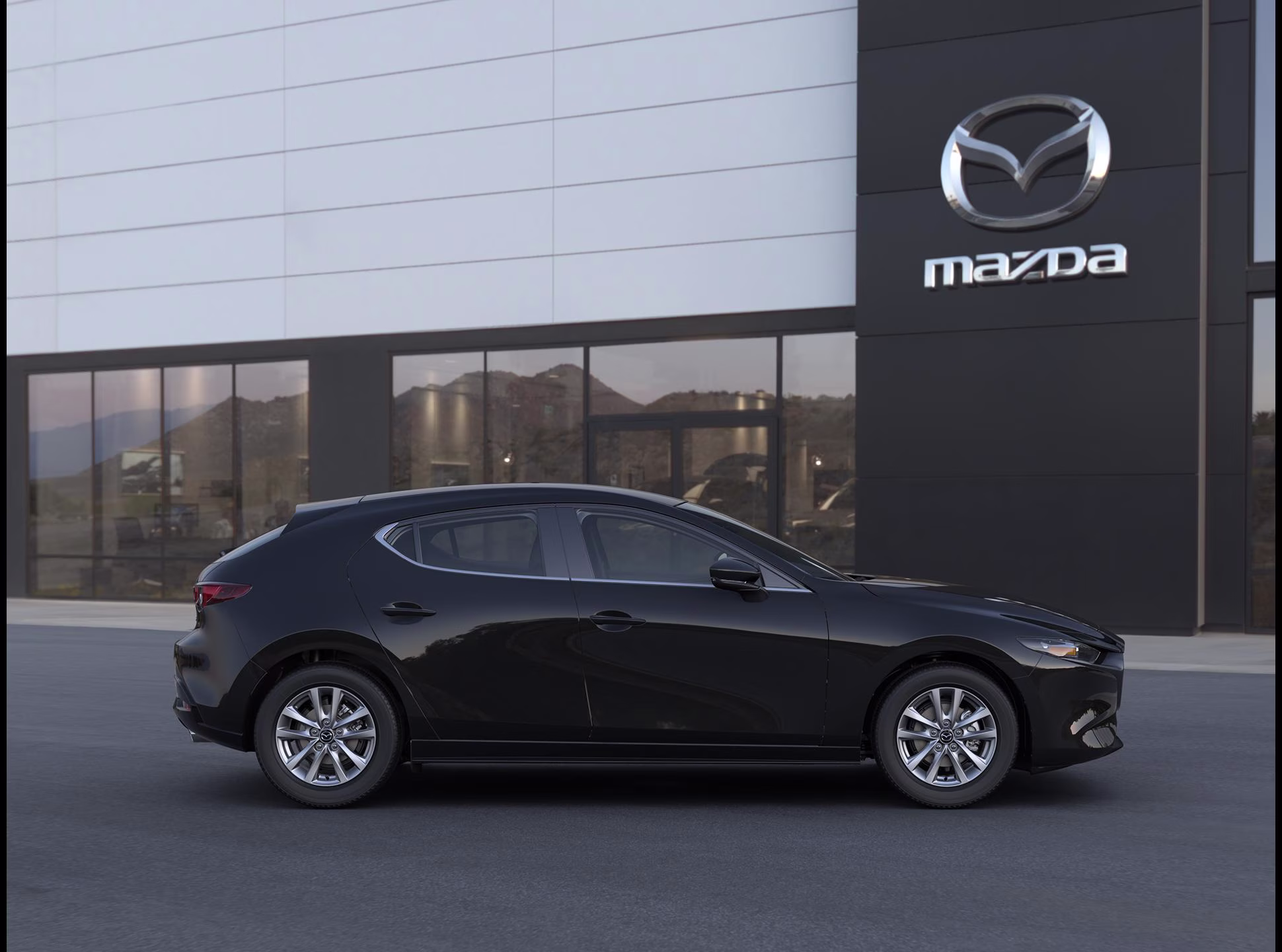 2026 Jet Black Mica Mazda Mazda3 Hatchback 2.5 S FWD Hatchback