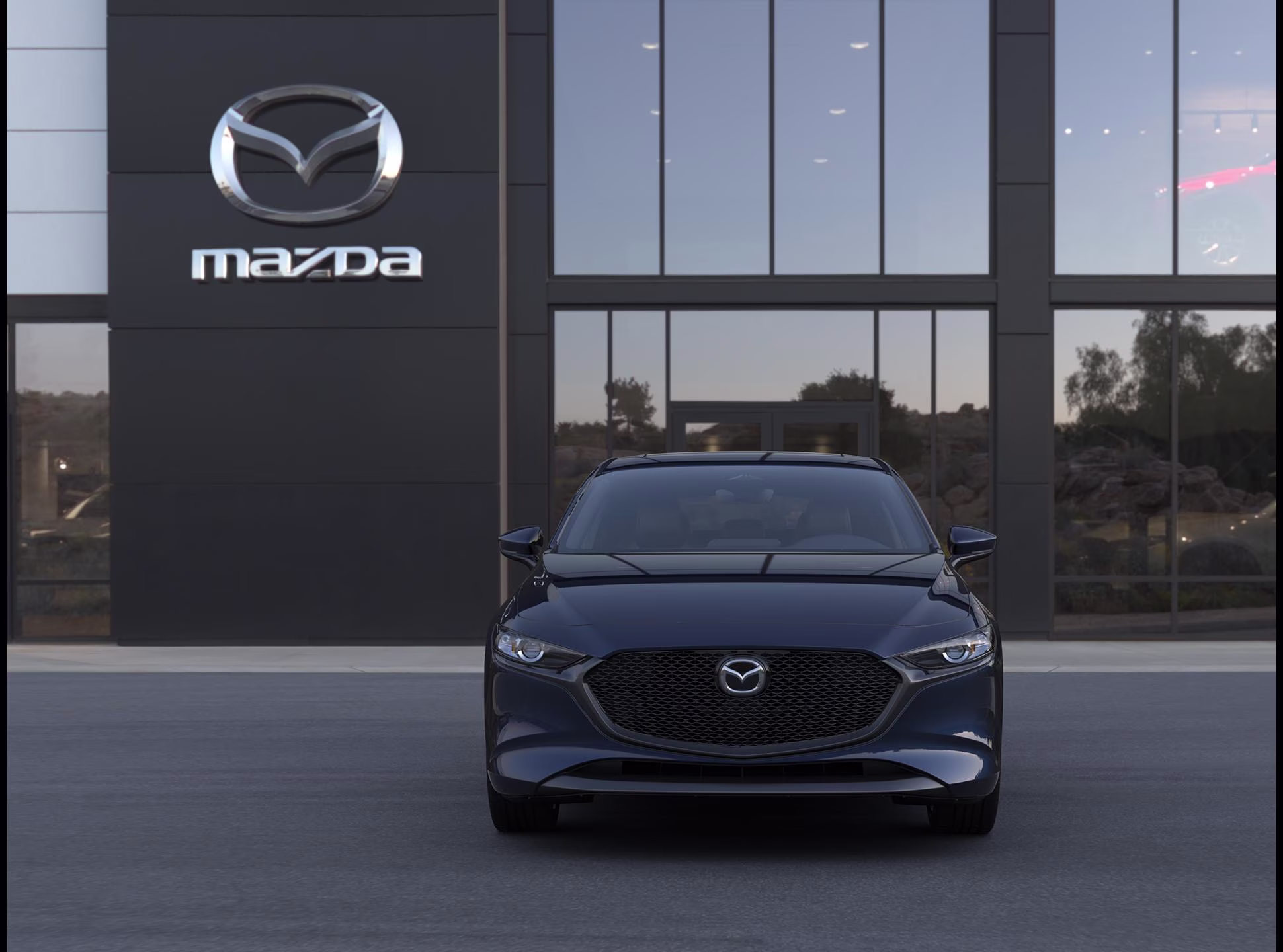 2026 Deep Crystal Blue Mica Mazda Mazda3 Hatchback 2.5 S Preferred FWD Hatchback