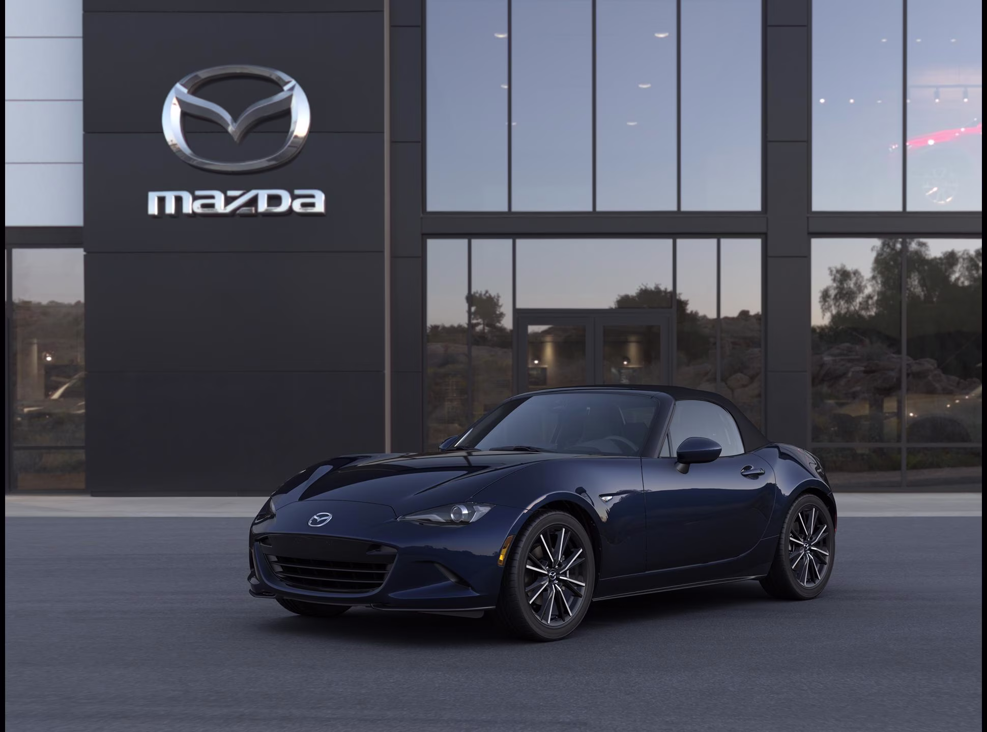 2026 Deep Crystal Blue Mica Mazda Mazda MX-5 Miata Grand Touring RWD Convertible