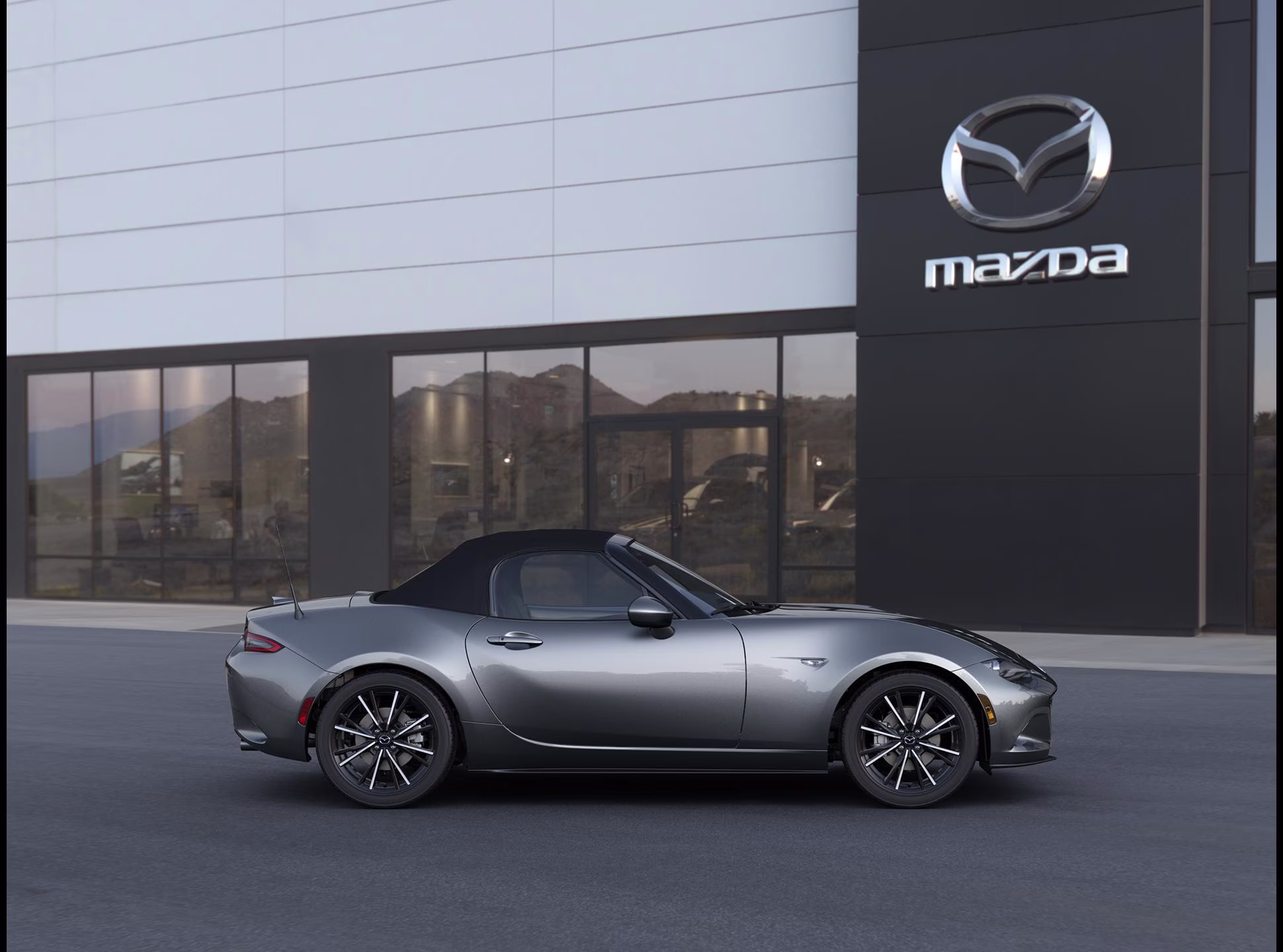 2026 Machine Gray Metallic Mazda Mazda MX-5 Miata Grand Touring RWD Convertible