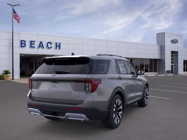 2026 Carbonized Gray Metallic Ford Explorer Platinum 4X4 SUV