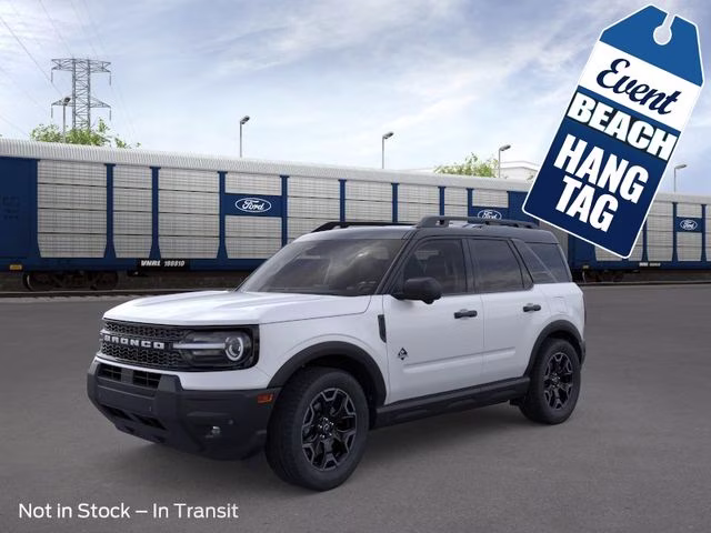 2026 Oxford White Ford Bronco Sport Outer Banks 4X4 SUV