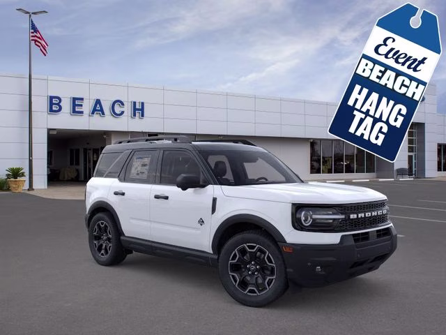 2026 Oxford White Ford Bronco Sport Outer Banks 4X4 SUV