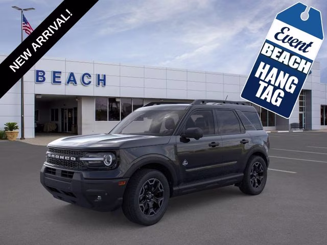 2026 Shadow Black Ford Bronco Sport Outer Banks 4X4 SUV