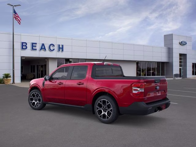 2026 Ruby Red Metallic Tinted Clearcoat Ford Maverick Lariat AWD Truck
