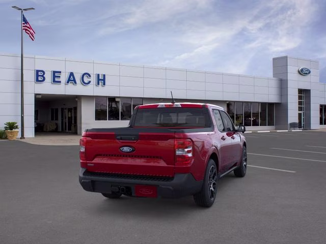 2026 Ruby Red Metallic Tinted Clearcoat Ford Maverick Lariat AWD Truck