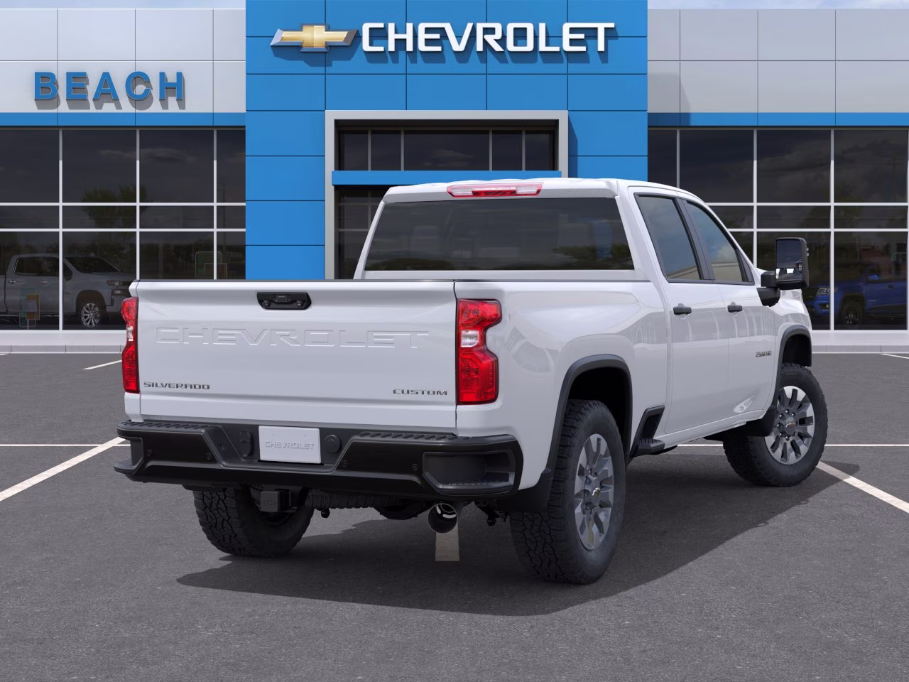 2026 Summit White Chevrolet Silverado 2500 HD Custom 4X4 Truck